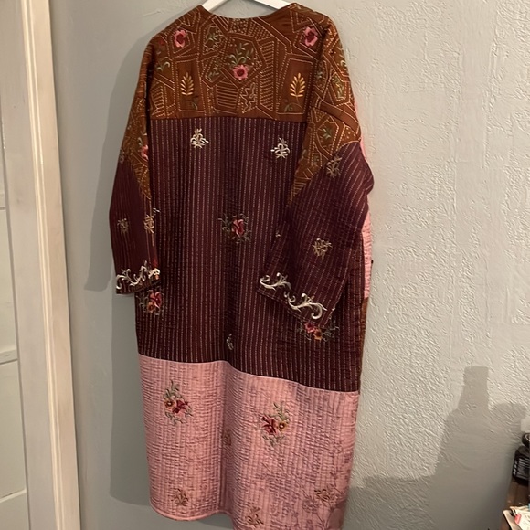 NWT Zara Embroidered Patchwork Kimono Limited Edition - Picture 9 of 11